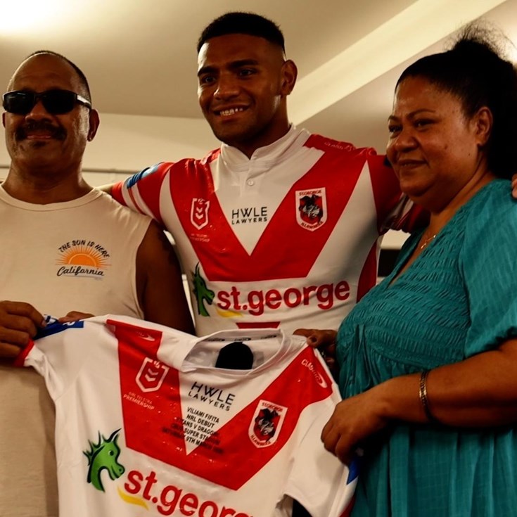'She's influenced me to be joyful in all circumstances of life': Viliami Fifita giving thanks to his Mum.