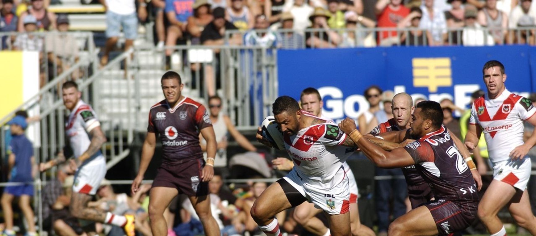 Gallery: Trial v New Zealand Warriors