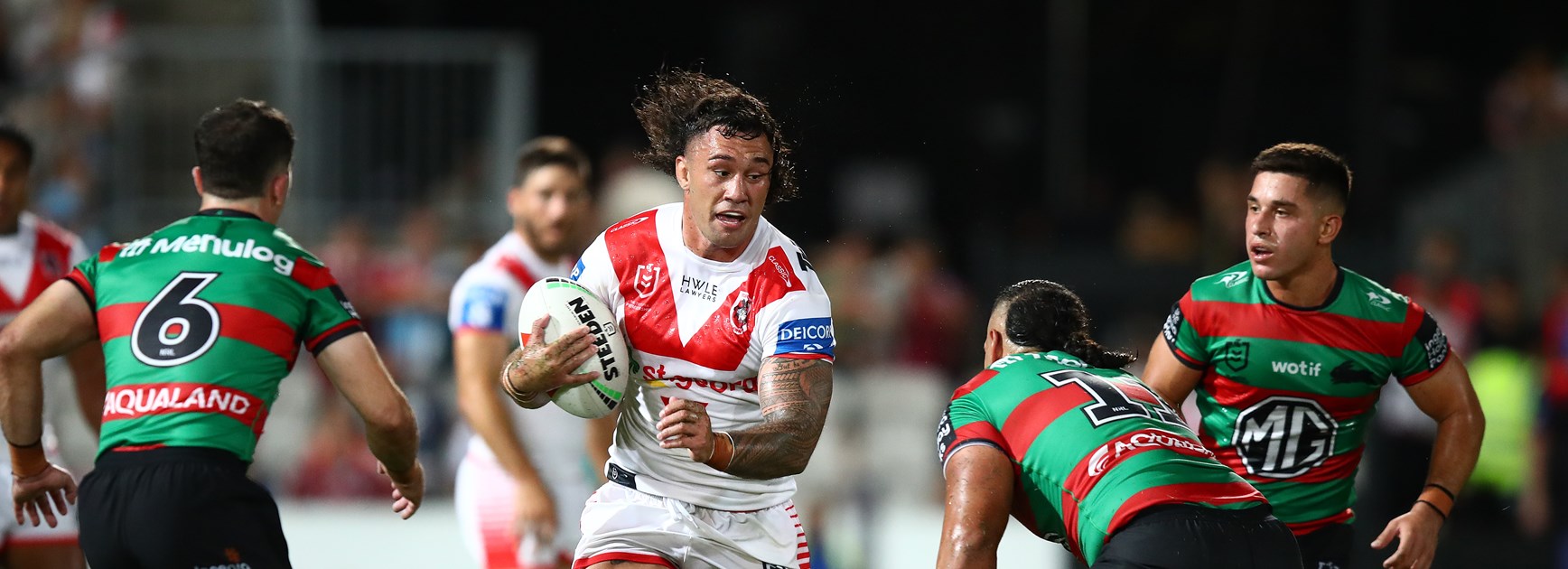 Dragons fall to Rabbitohs in Charity Shield