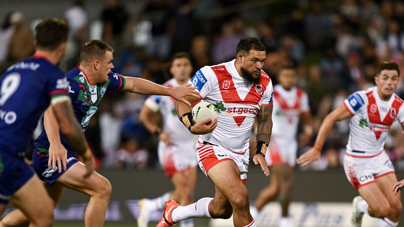 Dragons surge past Warriors in Wollongong