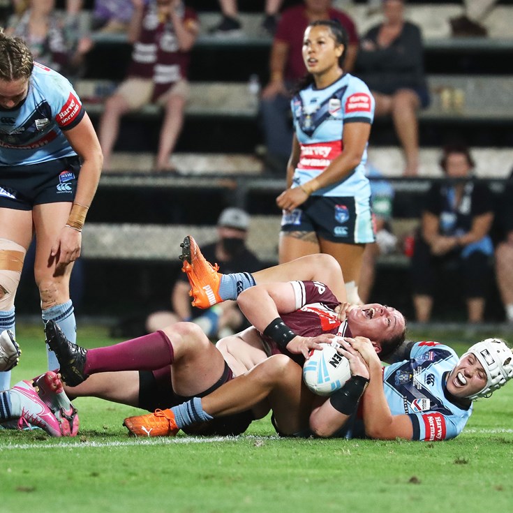Match highlights: Women's State of Origin