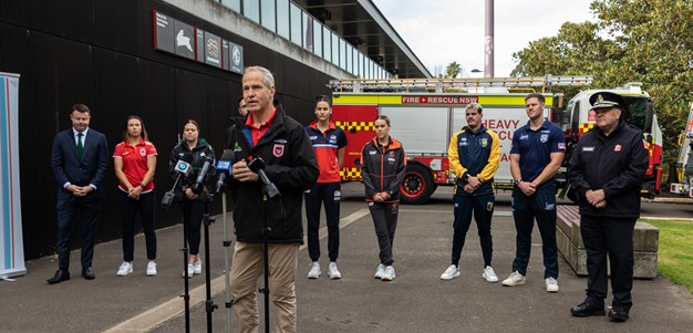 Dragons to support firefighter welfare in FRNSW partnership