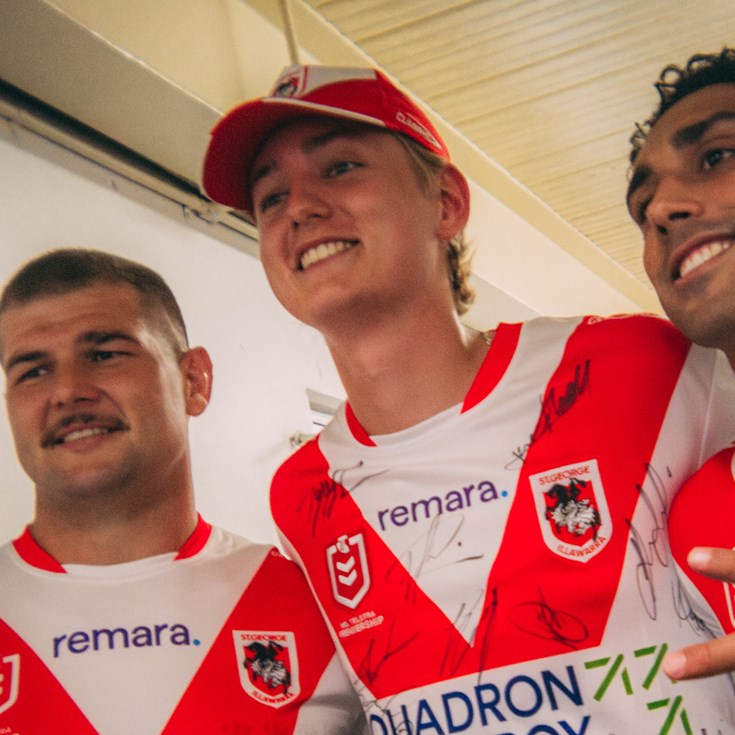 Red V Member Harrison stops by for 2026 Content Day