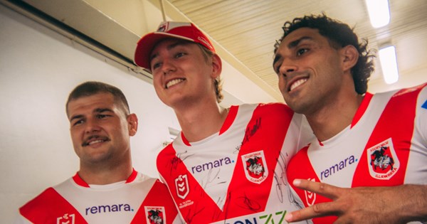 Red V Member Harrison stops by for 2026 Content Day | Dragons
