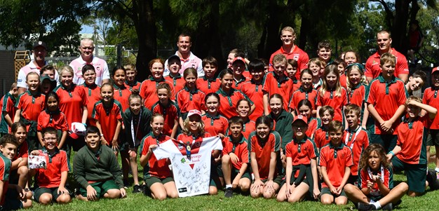 Dragons' 2021 community blitz concludes in Illawarra