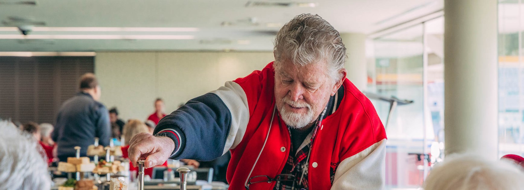Dragons host High Tea at the Footy event for local seniors