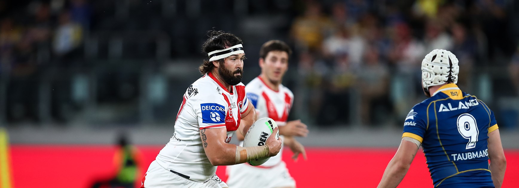 Eels halves light up in big win over Dragons