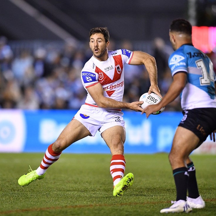 Dragons fightback falls short against Sharks