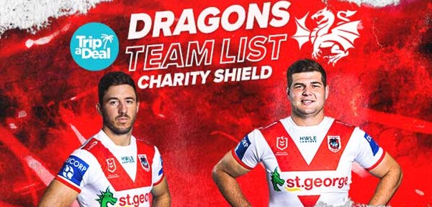 Dragons announce strong side for Charity Shield