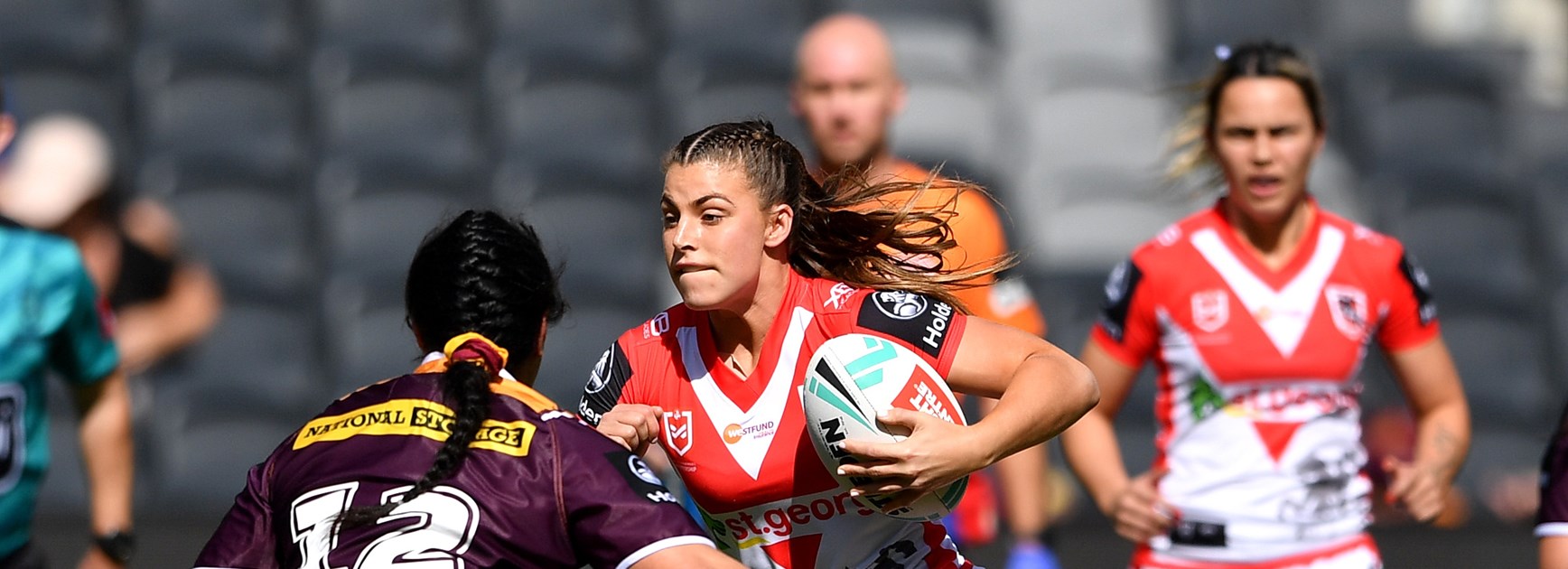 Broncos begin NRLW title defence with win over Dragons