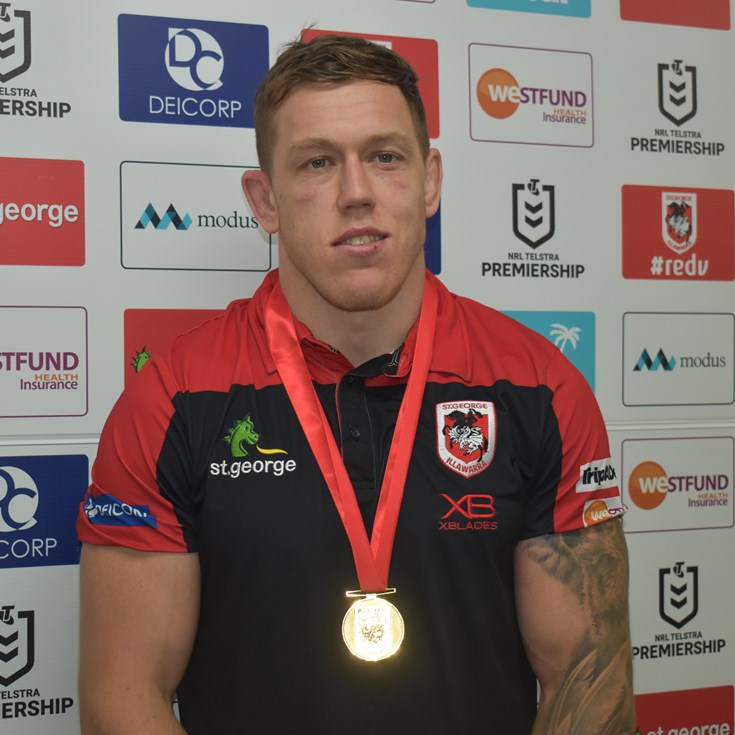 McInnes wins second consecutive Dragons Medal
