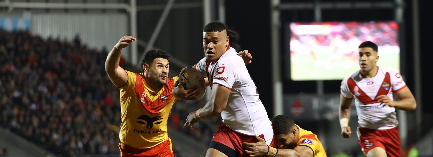 Tonga leave it late to down Kumuls in World Cup thriller