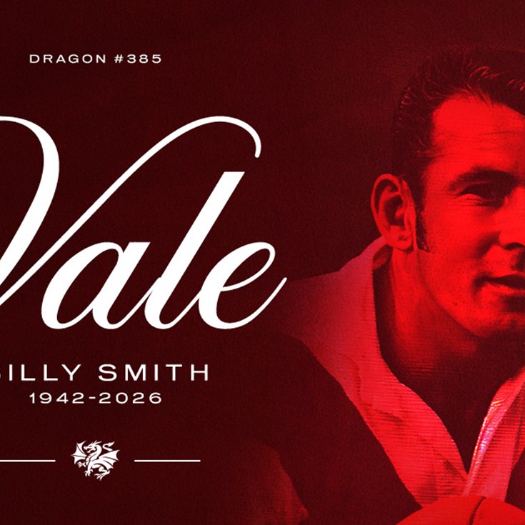 Vale Billy Smith: Dragons mourn passing of club legend
