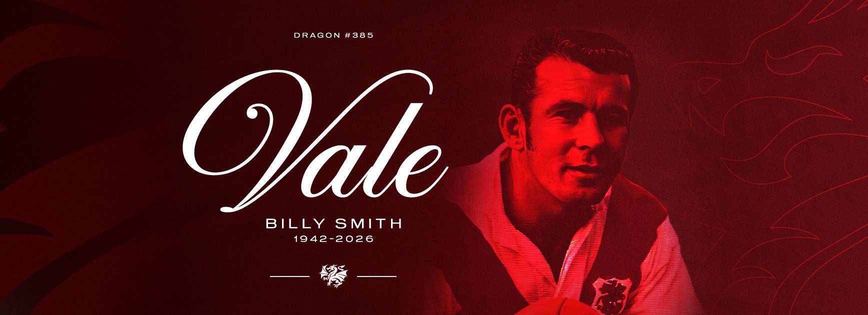 Vale Billy Smith: Dragons mourn passing of club legend
