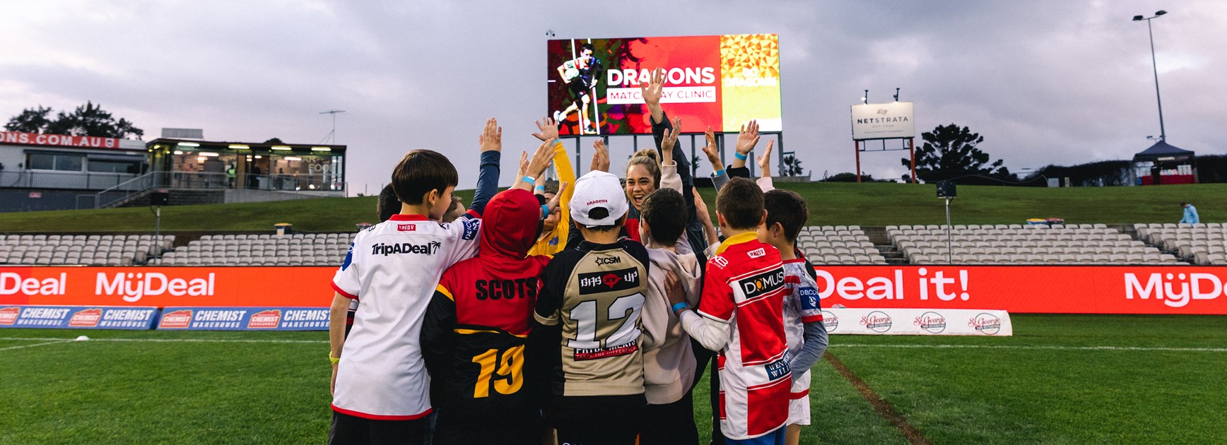 Dragons' inaugural match day clinic a success