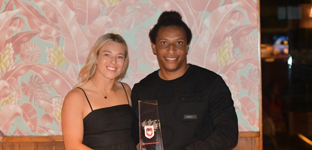 Albert, Tonegato claim Dragons' NRLW Player of the Year Medal