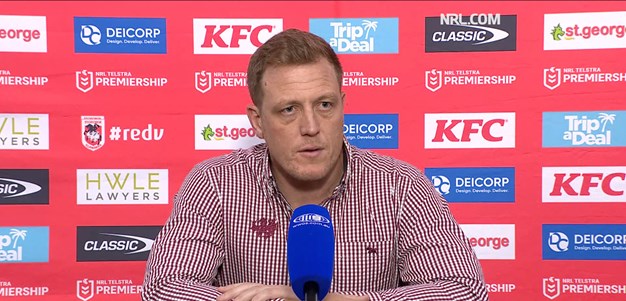 Dragons press conference Round 21 v Tigers