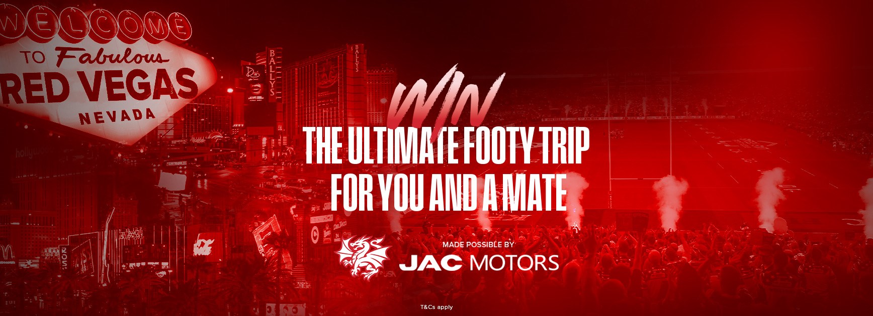 Last call to win the ultimate Vegas trip!