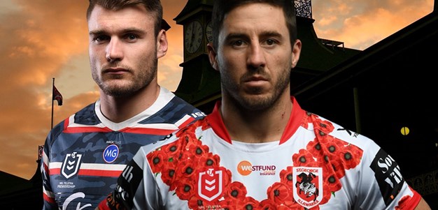24-hour warning: Round 7 (Anzac Day Cup) v Roosters