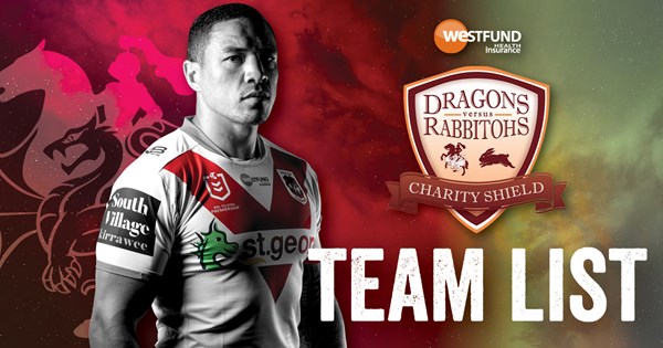 NRL team: Westfund Charity Shield | Dragons