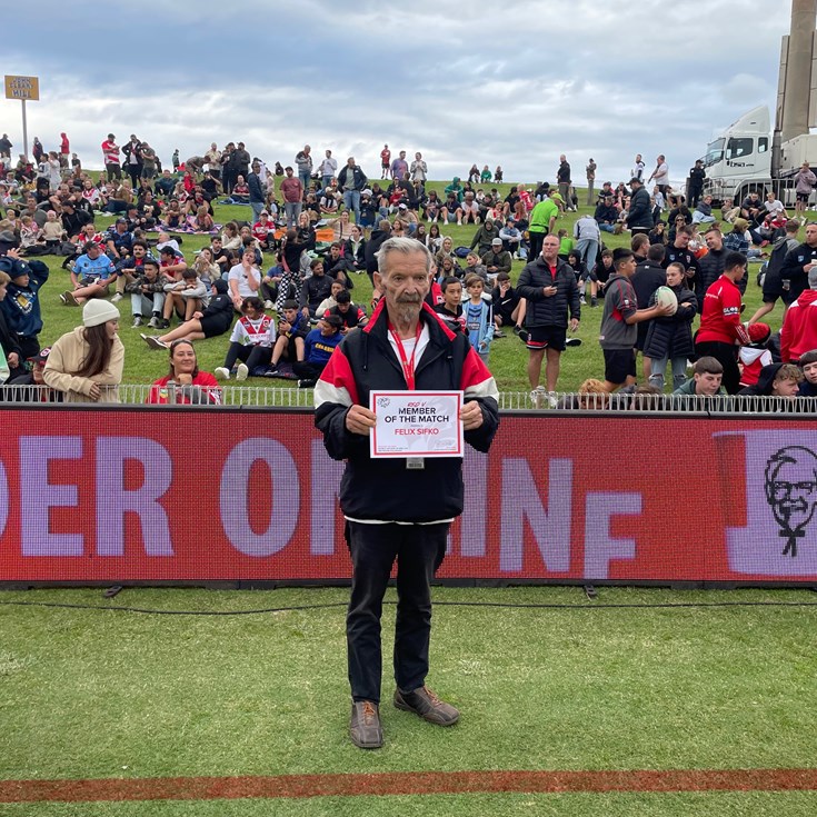 Member of the match: Round 5 v Dolphins