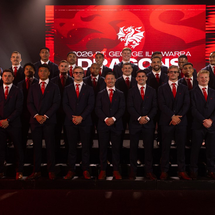 Dragons launch 2026 season at Wollongong Entertainment Centre