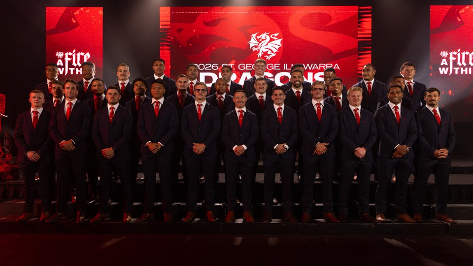 Dragons launch 2026 season at Wollongong Entertainment Centre