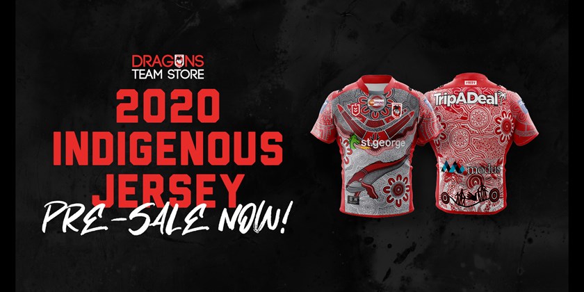 Dragons launch 2020 Indigenous jersey
