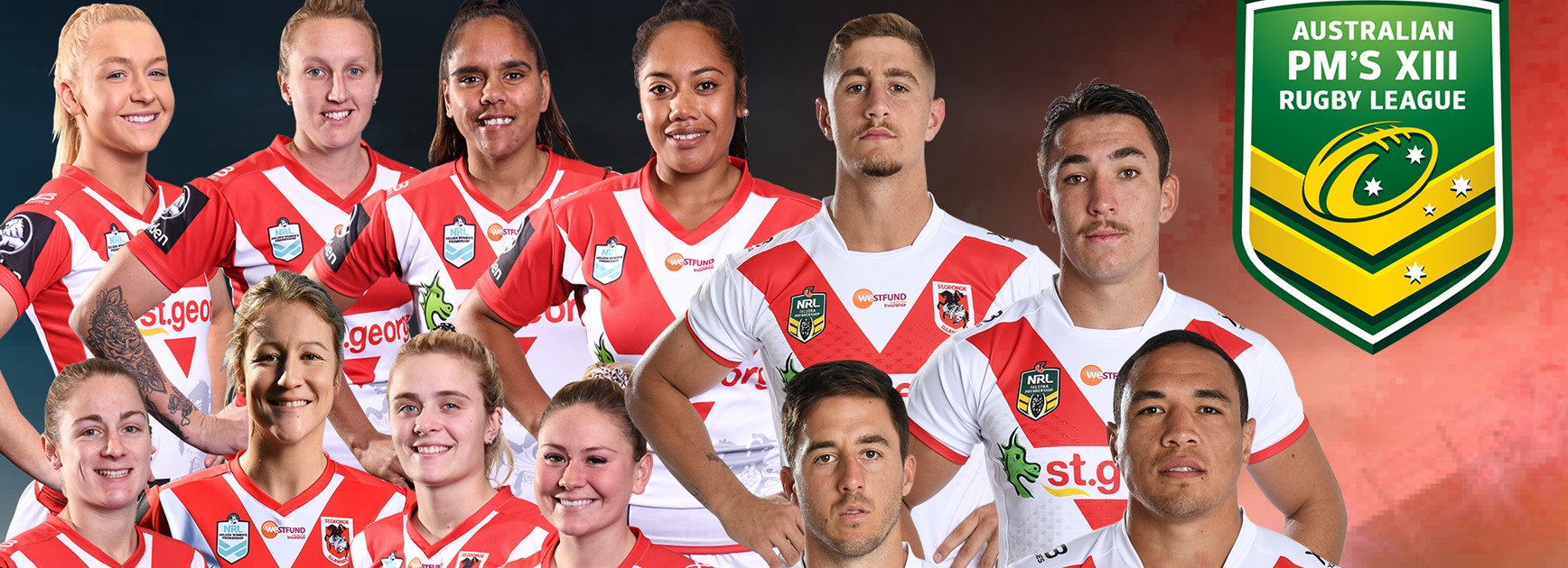 13 Dragons named in Prime Minister's XIII squads