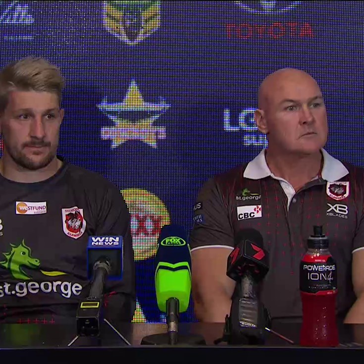 Dragons press conference: Round 19