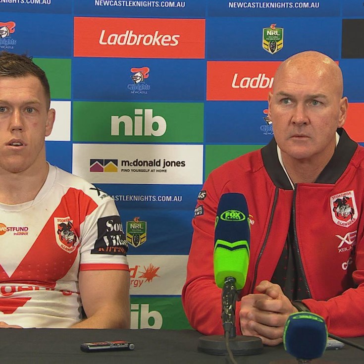 Dragons press conference - Round 25