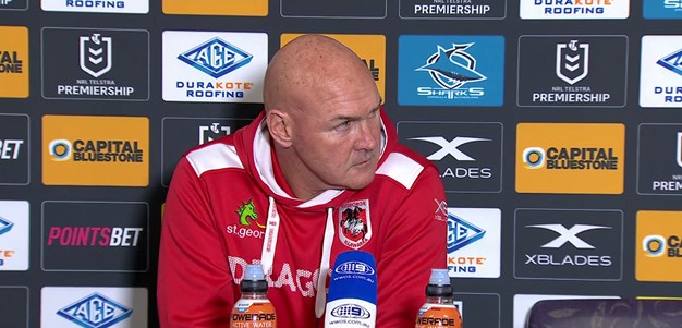 Dragons press conference: Round 22