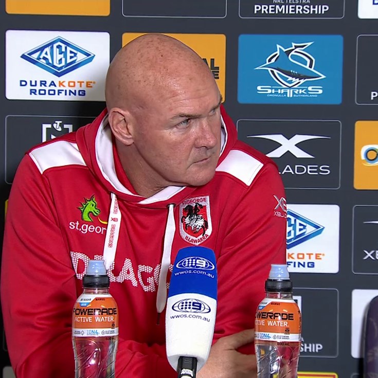 Dragons press conference: Round 22