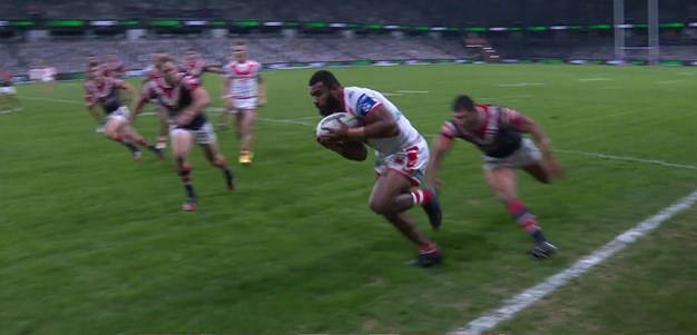 Bullet pass from Dufty sends Ravalawa over