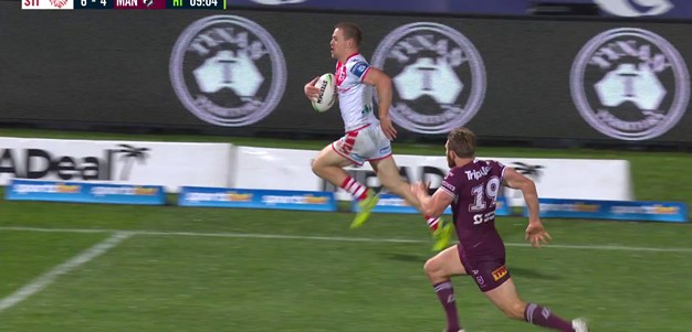 Dufty finishes off a Lomax intercept