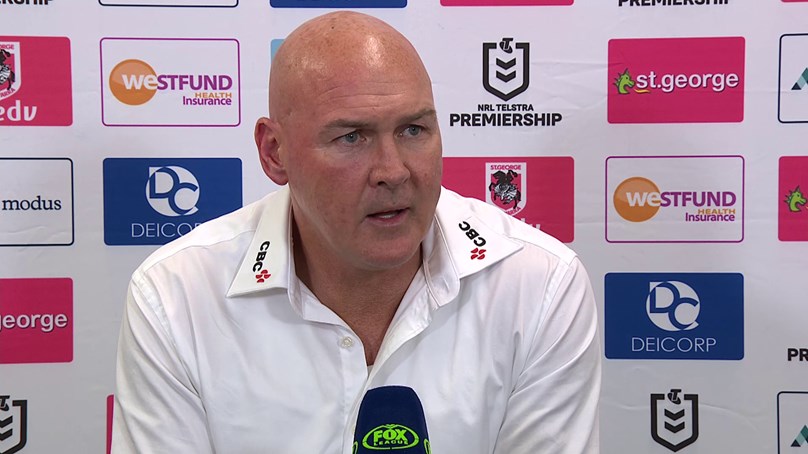 Dragons press conference: Round 9