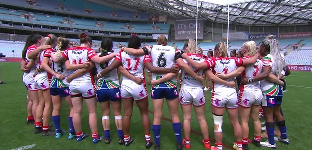 Dragons and Warriors share emotional moment