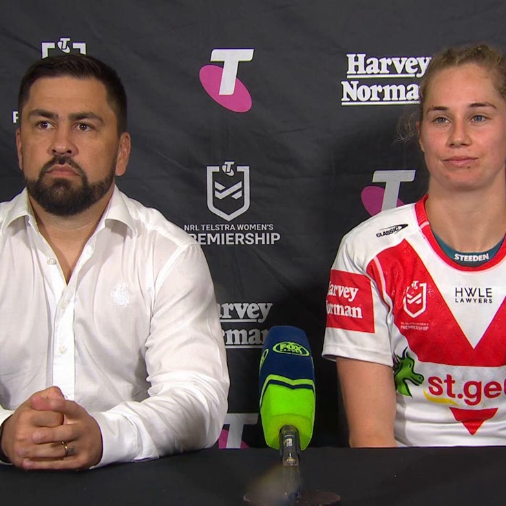 Press conference: NRLW Round 5 v Roosters