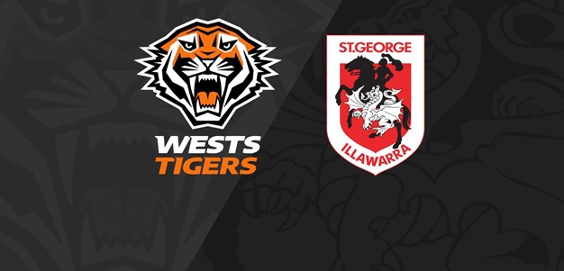 NRL full match replay: Round 24 v Wests Tigers