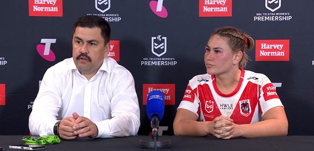 Press conference: NRLW Round 3 v Roosters