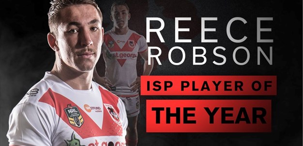 Reece Robson Awarded Dragons ISP Player of the Year
