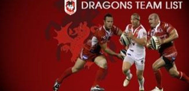 Dragons Team List - Broncos