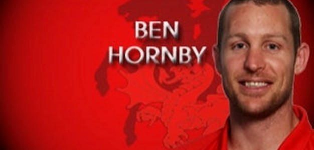 Ben Hornby Re-Signs with the Dragons