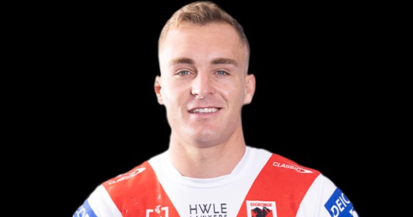 Official NRL profile of Jacob Liddle for St. George Illawarra Dragons ...