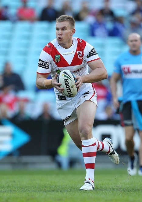 Digital Image by Robb Cox Â©nrlphotos.com: Mike Cooper :NRL Rugby League; St George Illawarra Dragons V Canterbury Bankstown Bulldogs at ANZ Stadium, Sunday the 11th of May 2014.
