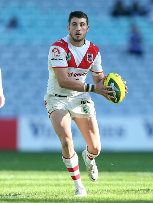 Digital Image by Robb Cox Â©nrlphotos.com:  :Holden Cup Rugby League; St George Illawarra Dragons V Canterbury Bankstown Bulldogs at ANZ Stadium, Sunday the 11th of May 2014.