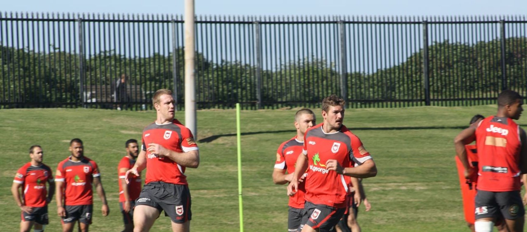 Dragons Prepare For Titans