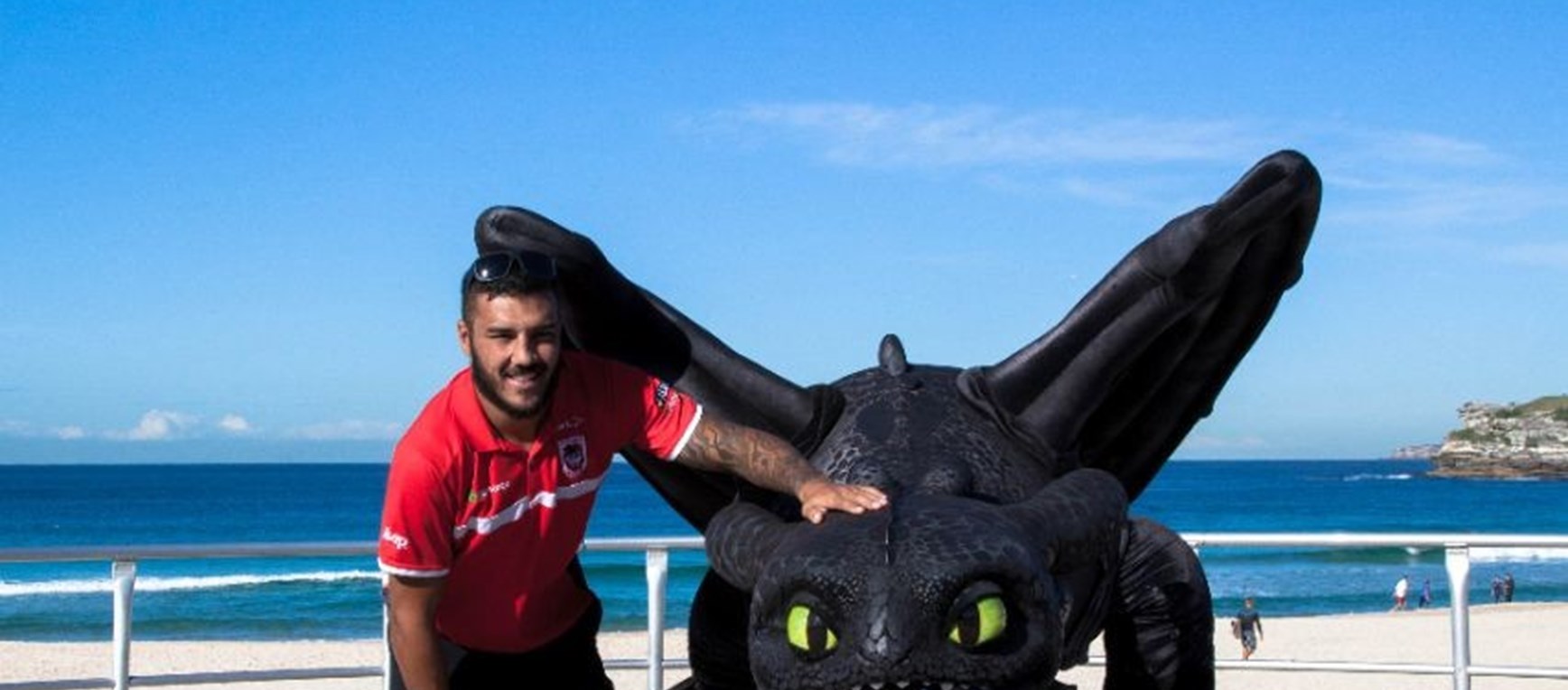 Farrell Meets Toothless Dragon