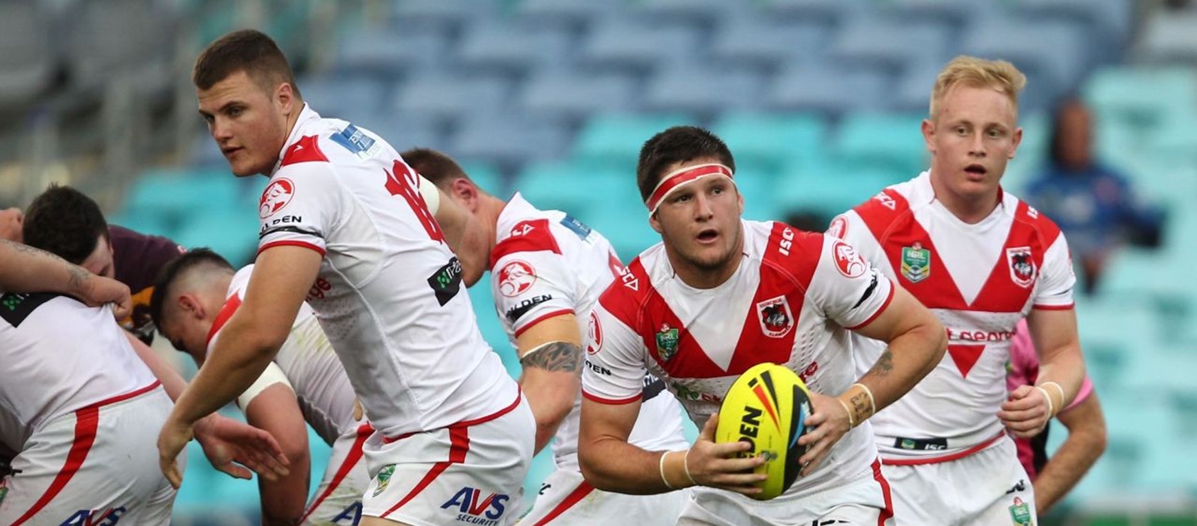 Young Dragons In Action