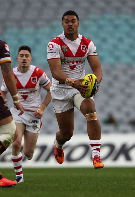 Photo by Colin Whelan copyright © nrlphotos.com :  NYC Holden Cup  Rugby League, Elimination Semi Final St George Illawarra Dragons v Brisbane Broncos at Sydney Olympic Stadium, Friday September 26th 2014. 
